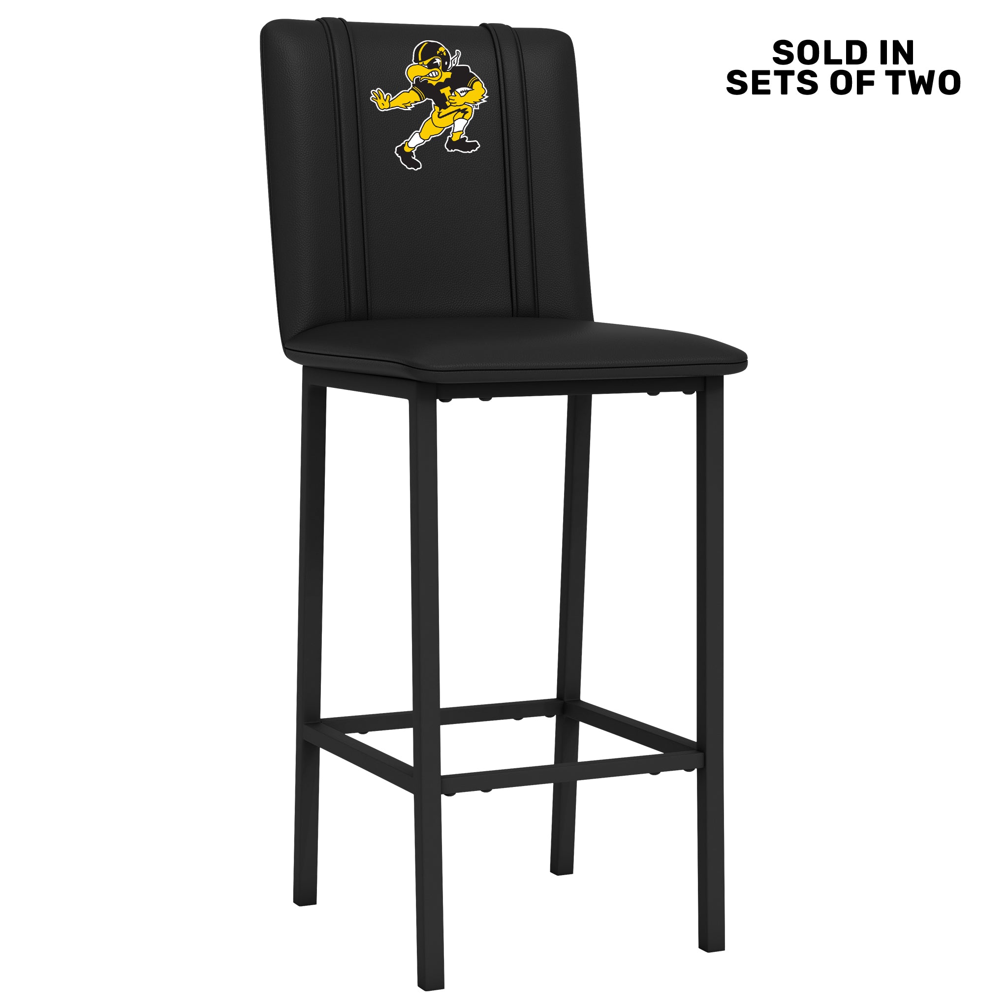 Freedom Rocker Recliner with Iowa Hawkeyes Football Herky Logo