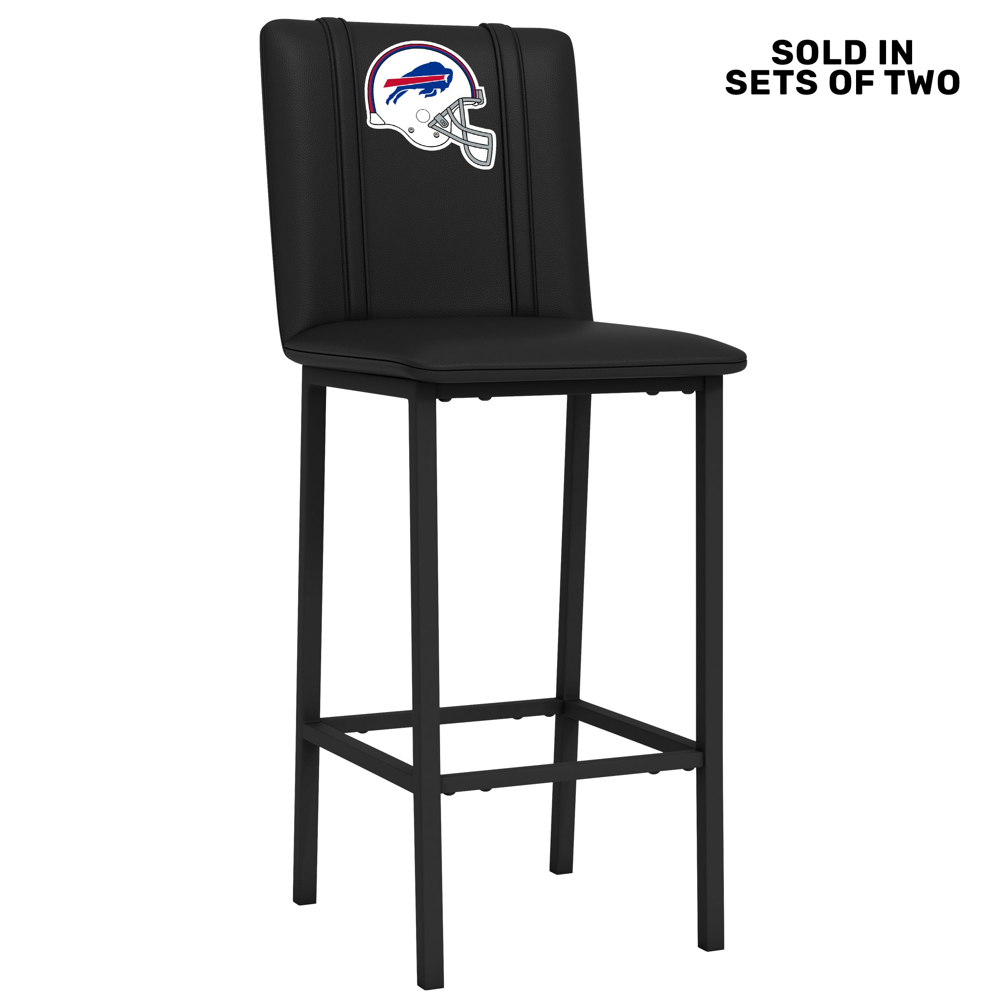 Bar Stool 500 Counter Height with Buffalo Bills Helmet Logo Set of 2 –  Zipchair