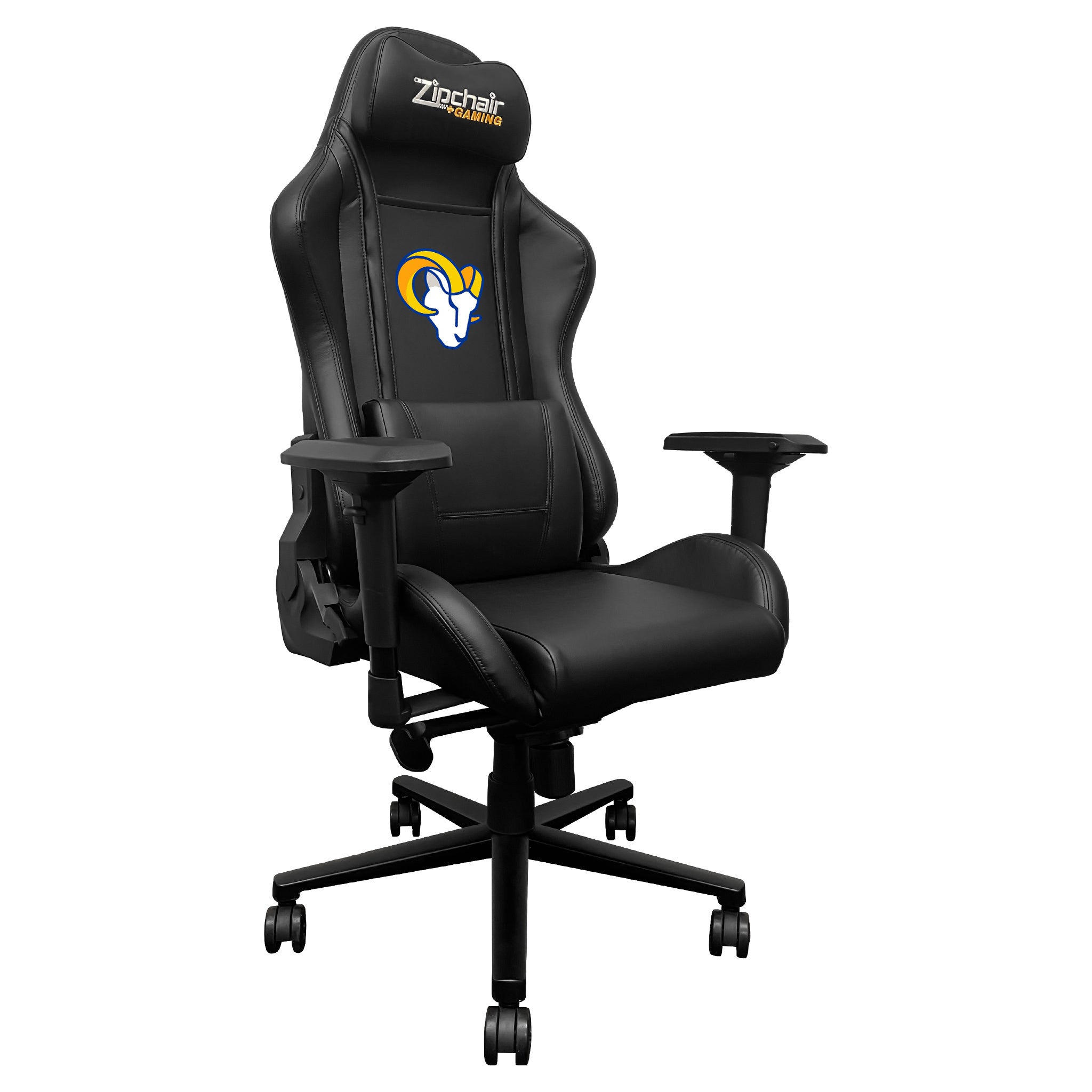 Xpression Gaming Chair with Los Angeles Rams Secondary Logo | Zipchair