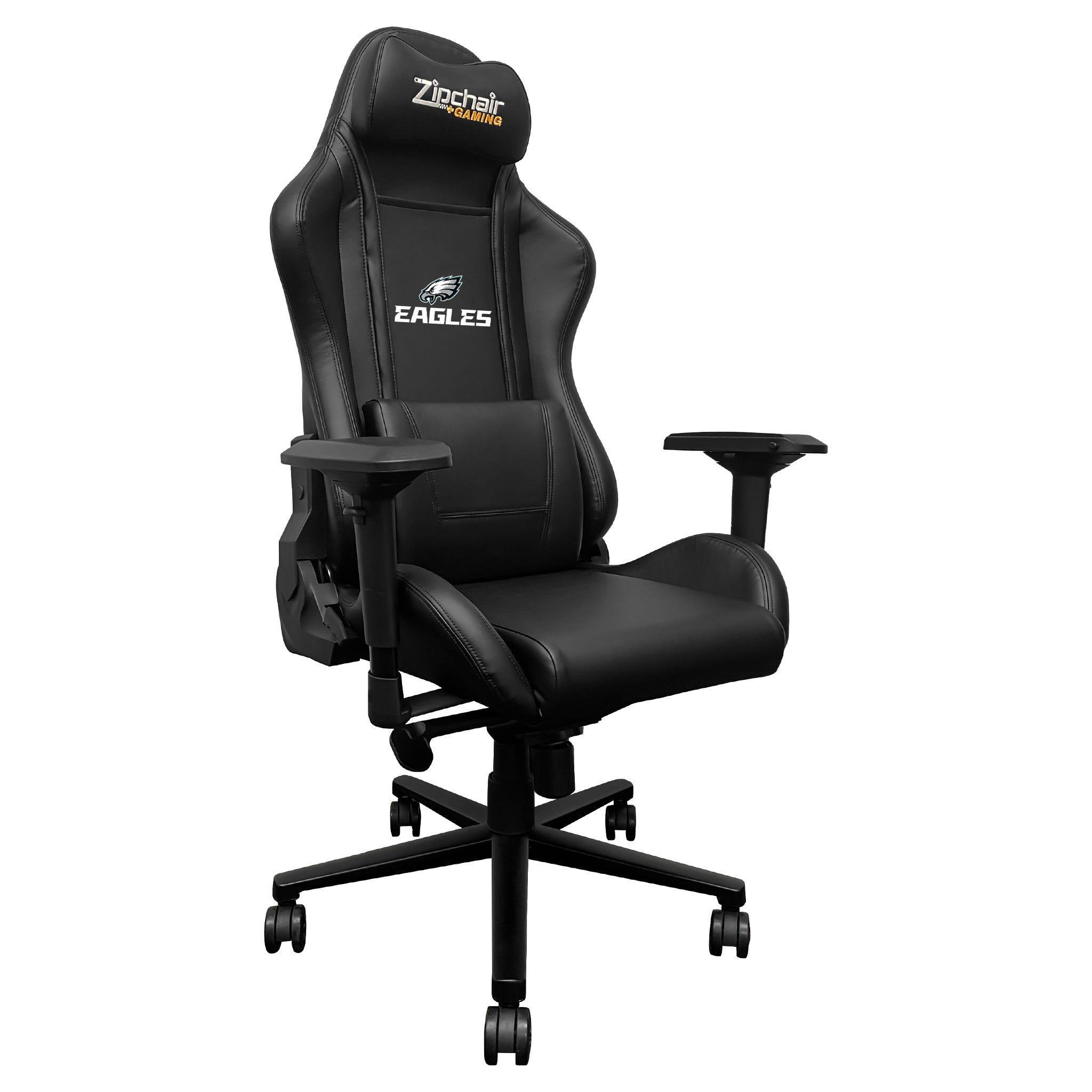 Xpression Gaming Chair with Philadelphia Eagles Helmet Logo | Zipchair