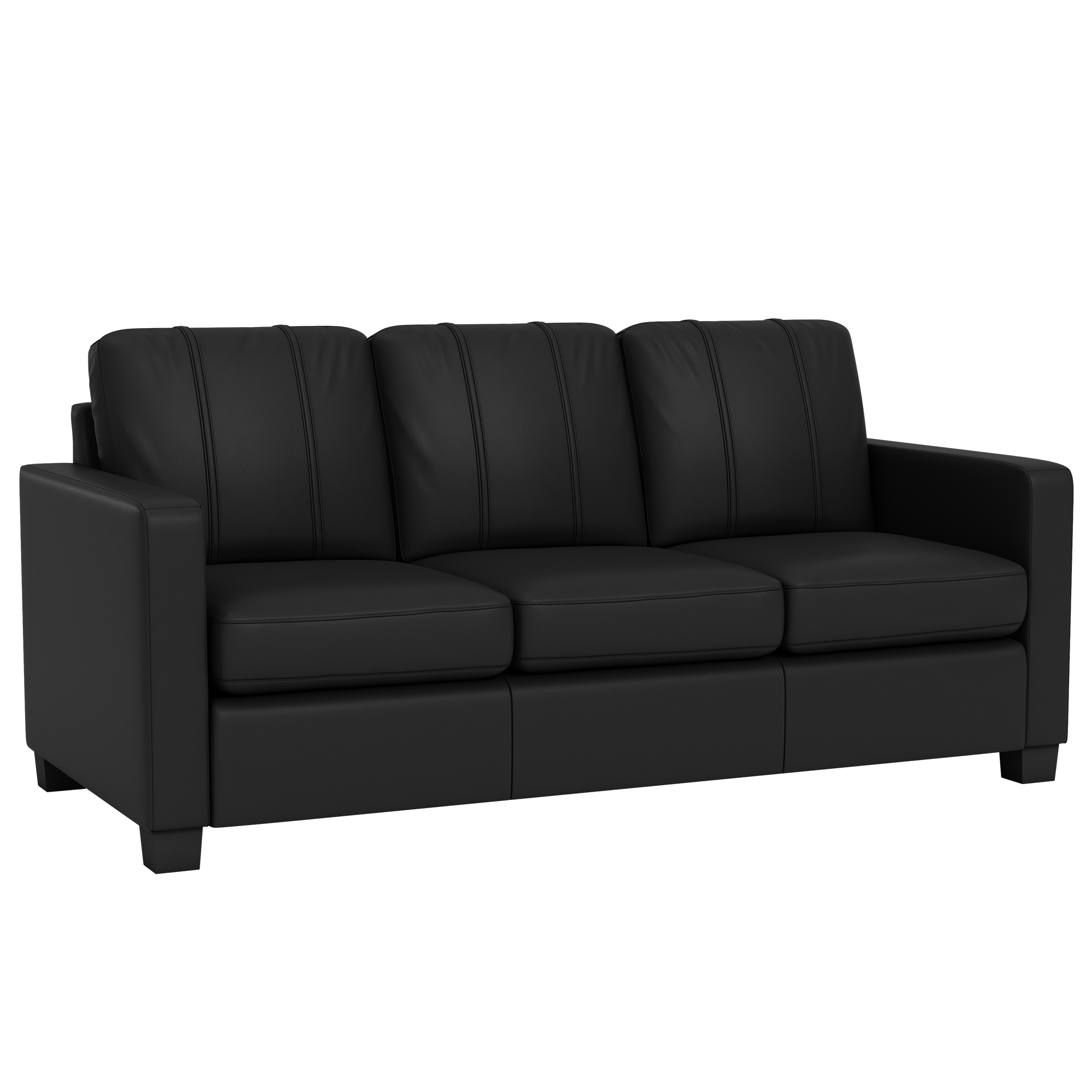 Dyno Stationary Sofa with Philadelphia 76ers GC All White [CAN ONLY BE SHIPPED TO PENNSYLVANIA]