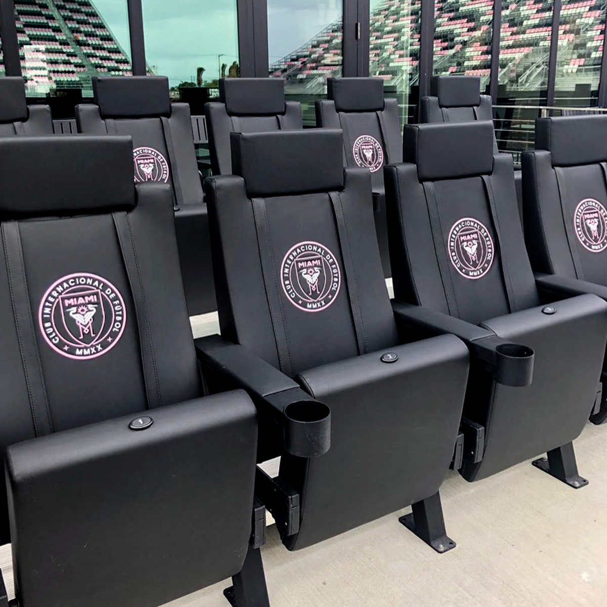 SuiteMax 3.5 VIP Seats with Hendrick Motorsports Car Numbers Logo