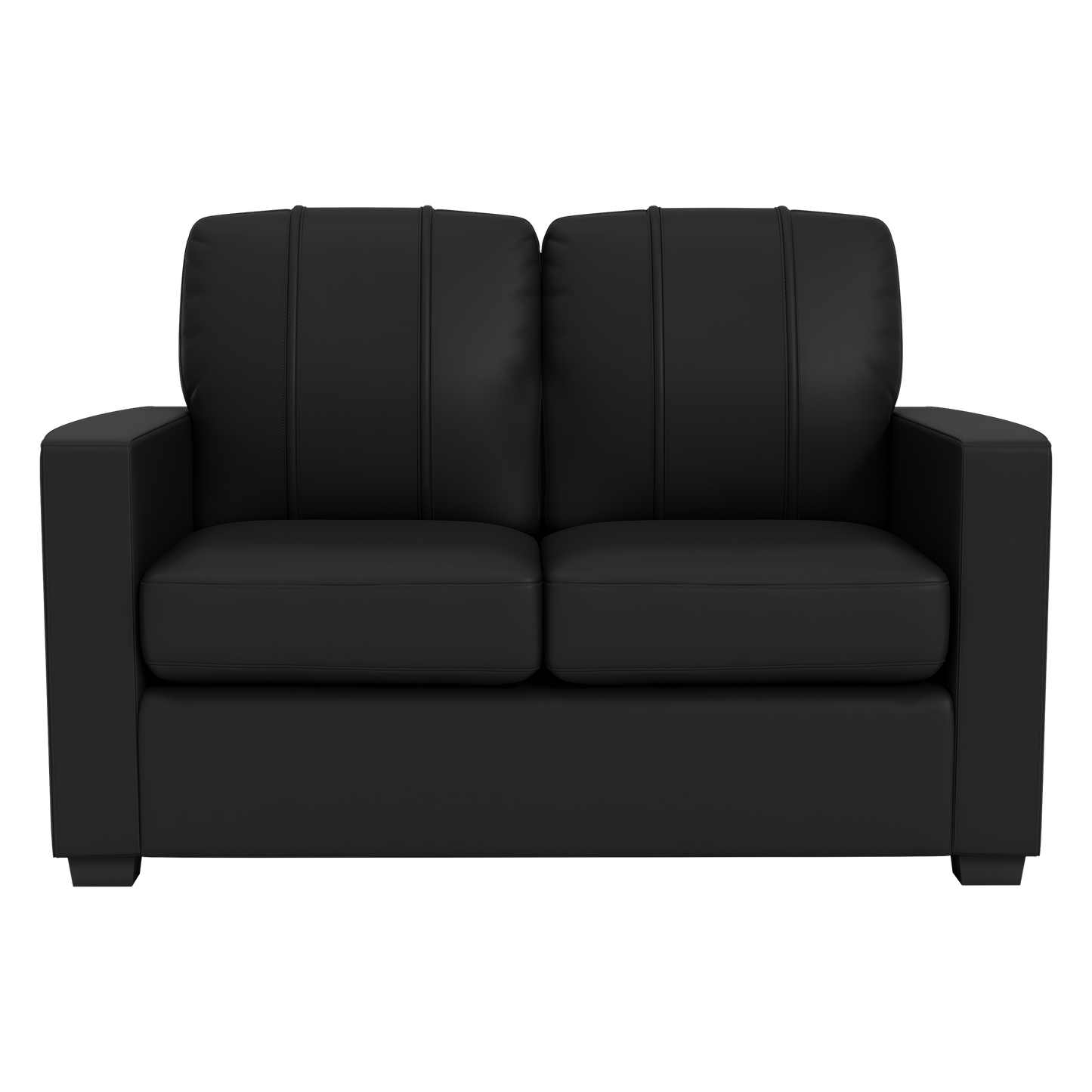 Silver Loveseat with Boston Celtics 2024 NBA Champions