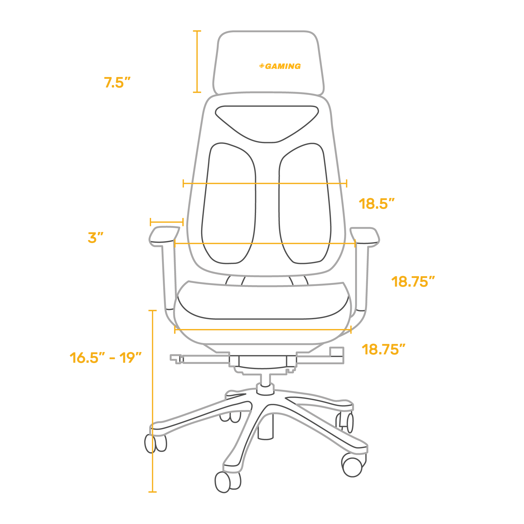 Phantom Gaming Chair – Zipchair