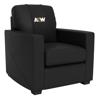 Silver Club Chair with  All Elite Wrestling Primary Logo