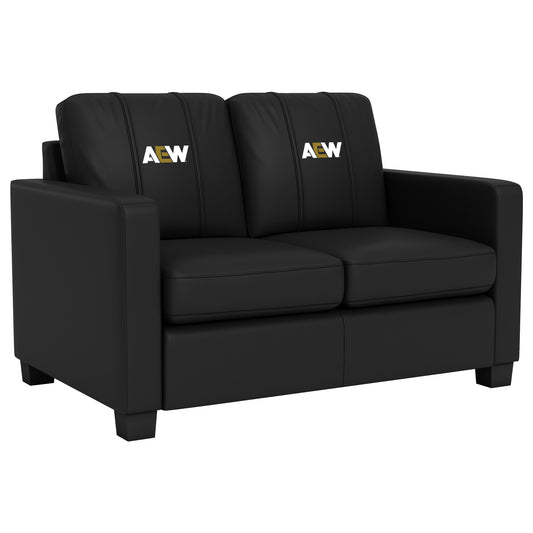 Dyno Stationary Loveseat with  All Elite Wrestling Primary Logo