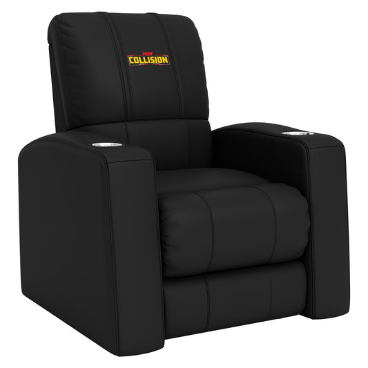 Relax Home Theater Recliner with  All Elite Wrestling Collision Color Logo