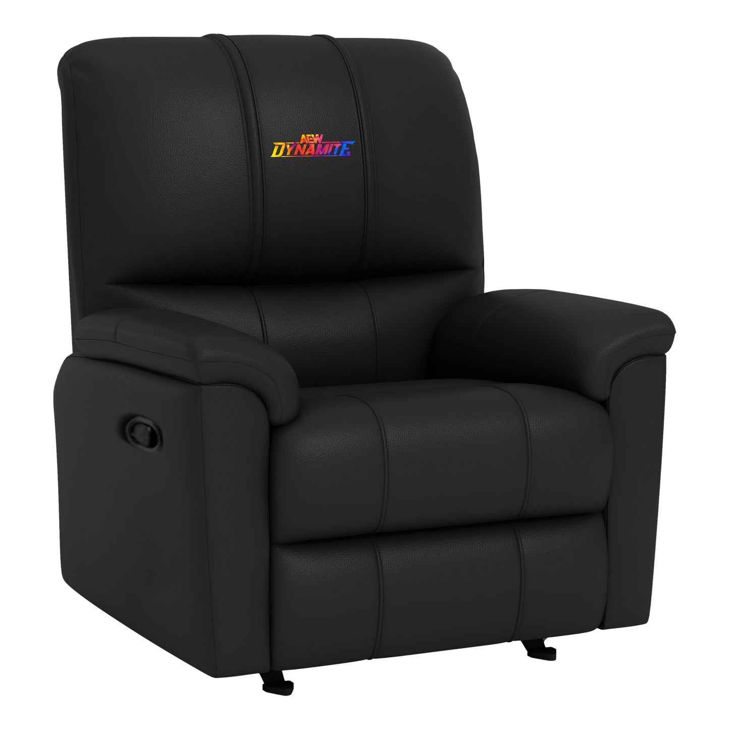 Rocker Recliner with All Elite Wrestling Dynamite Color Logo