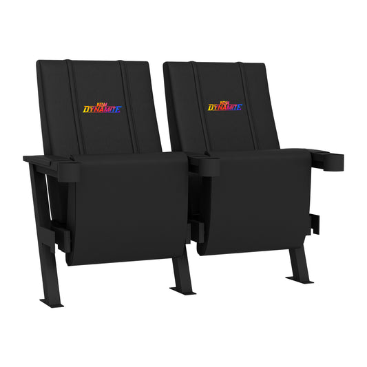 SuiteMax 3.5 VIP Seats with All Elite Wrestling Dynamite Color Logo