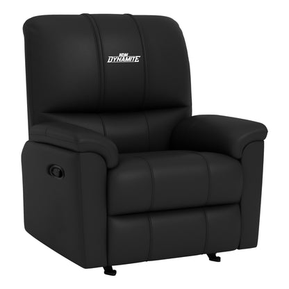 Rocker Recliner with All Elite Wrestling Dynamite White Logo