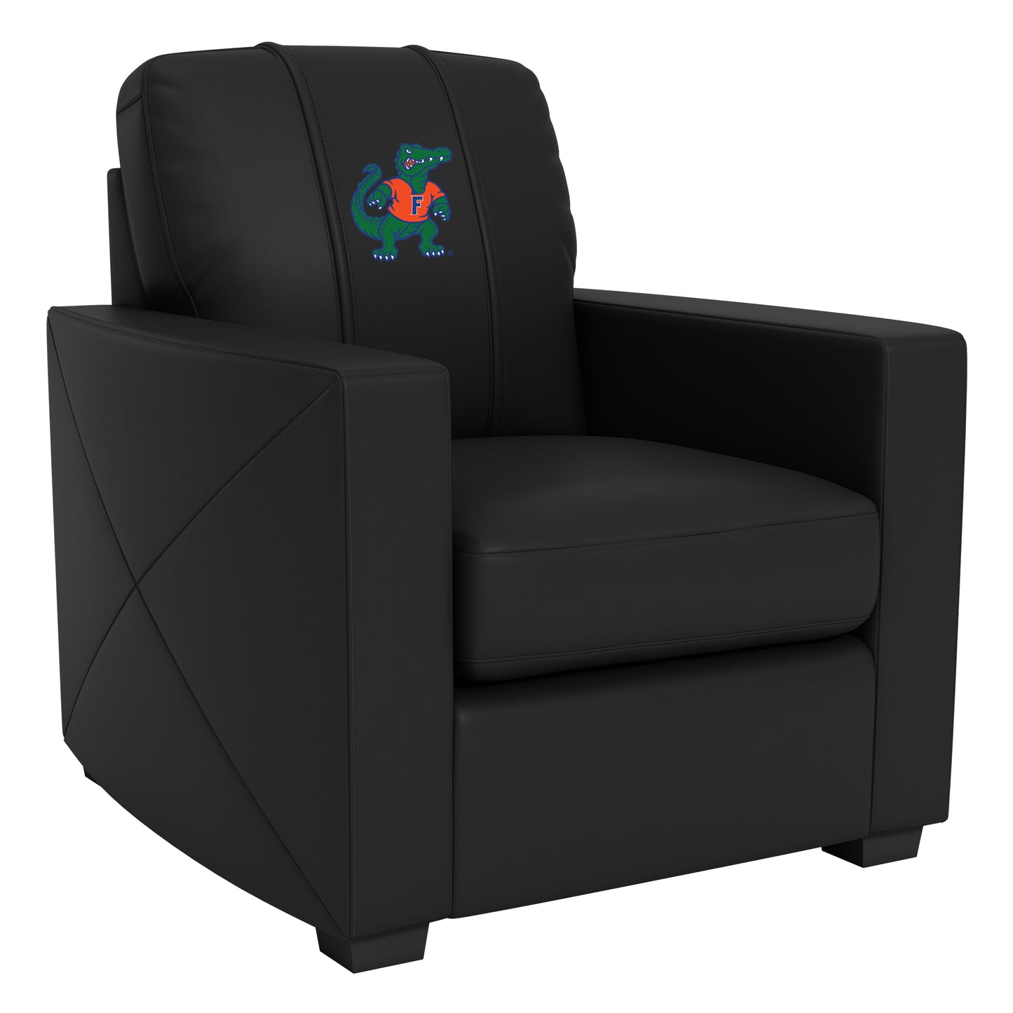 Silver Club Chair with Florida Gators Alternate Logo