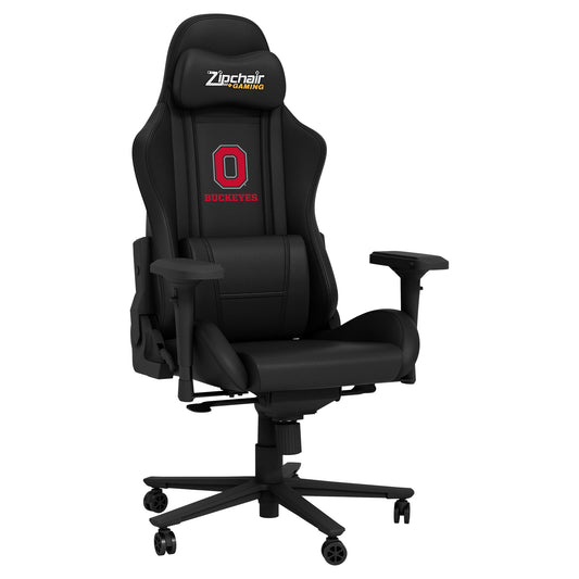 Xpression Pro Gaming Chair with Ohio State Block O Buckeyes Logo