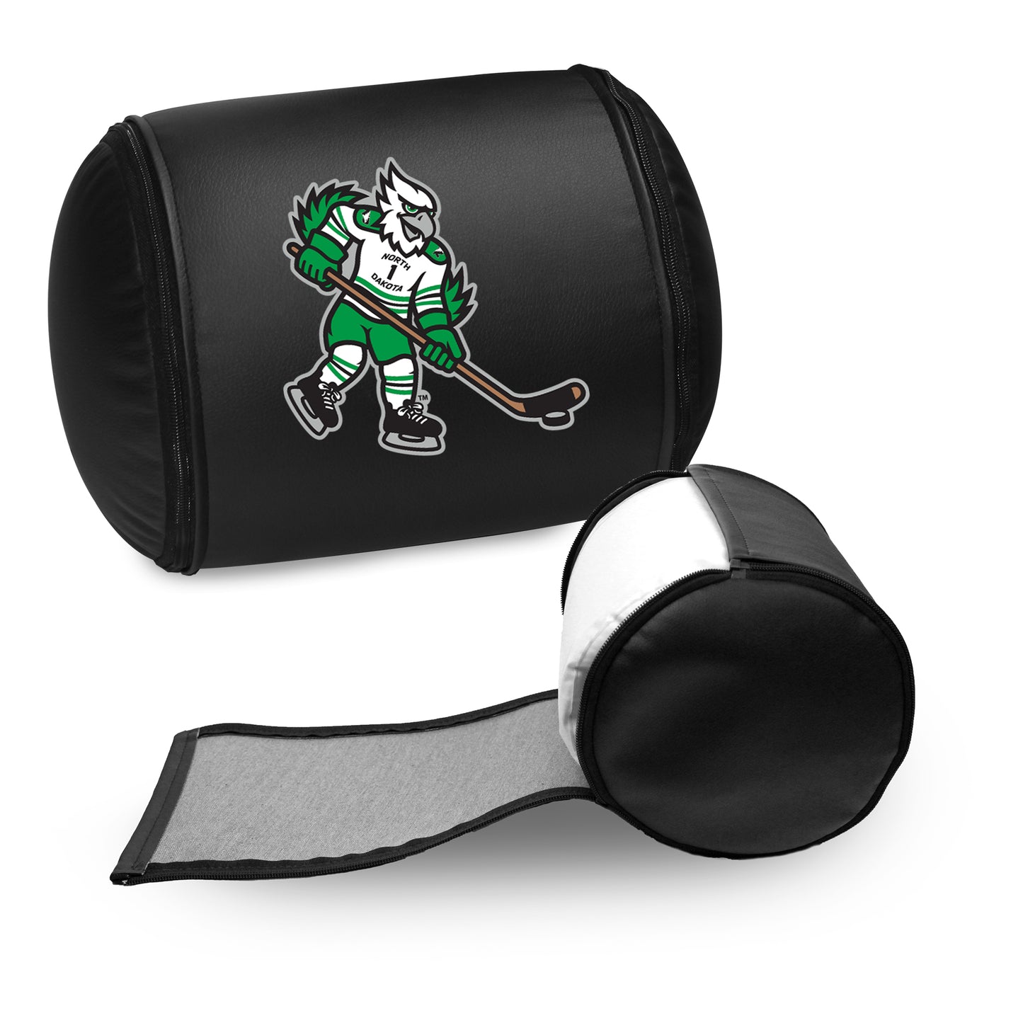 University of North Dakota Hockey Mascot Logo Panel