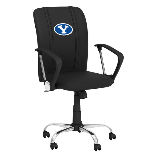 Curve Task Chair with BYU Cougars Logo