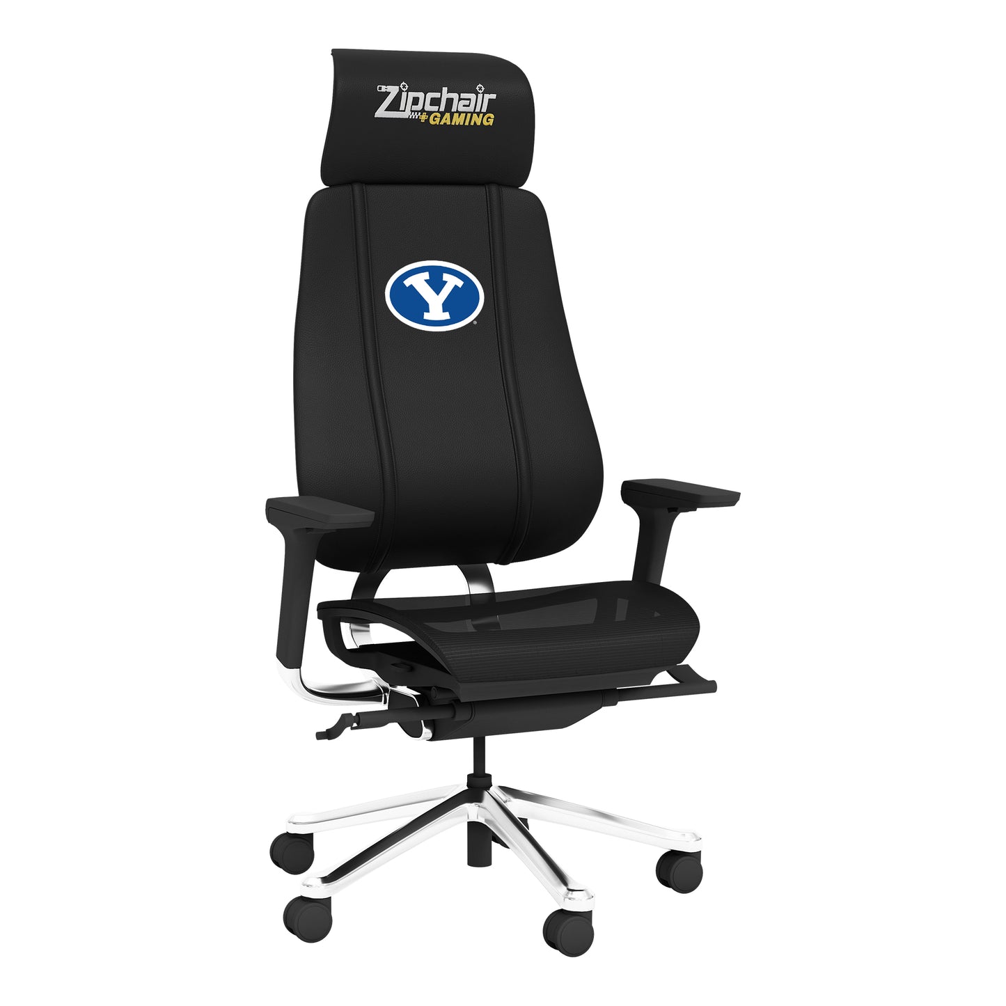 PhantomX Gaming Chair with BYU Cougars Logo