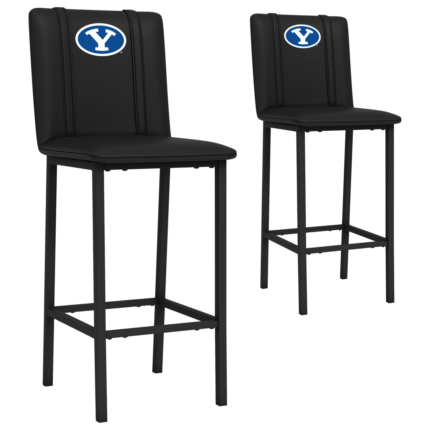 Bar Stool 500 with BYU Cougars Logo Set of 2