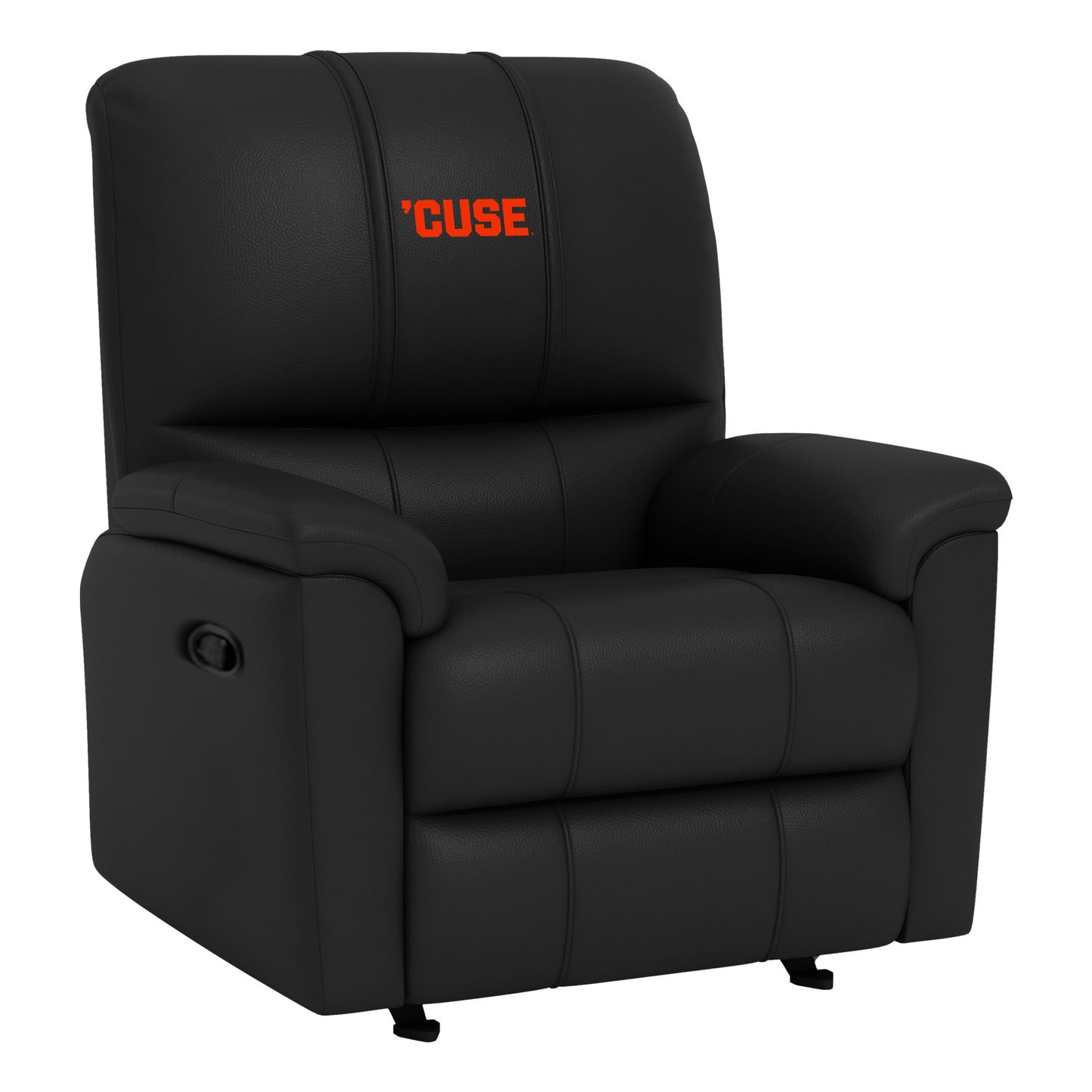 Rocker Recliner with Syracuse Orange Wordmark Logo