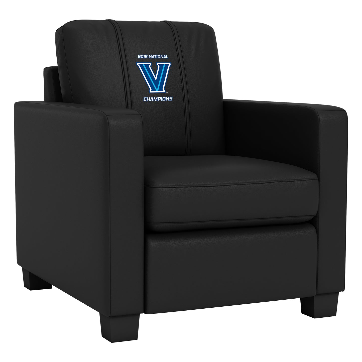 Dyno Stationary Club Chair with Villanova Championship Logo Panel