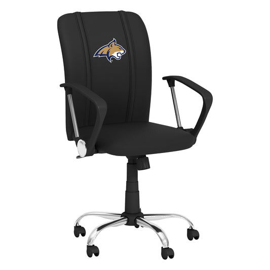 Curve Task Chair with Montana State Bobcats Primary Logo