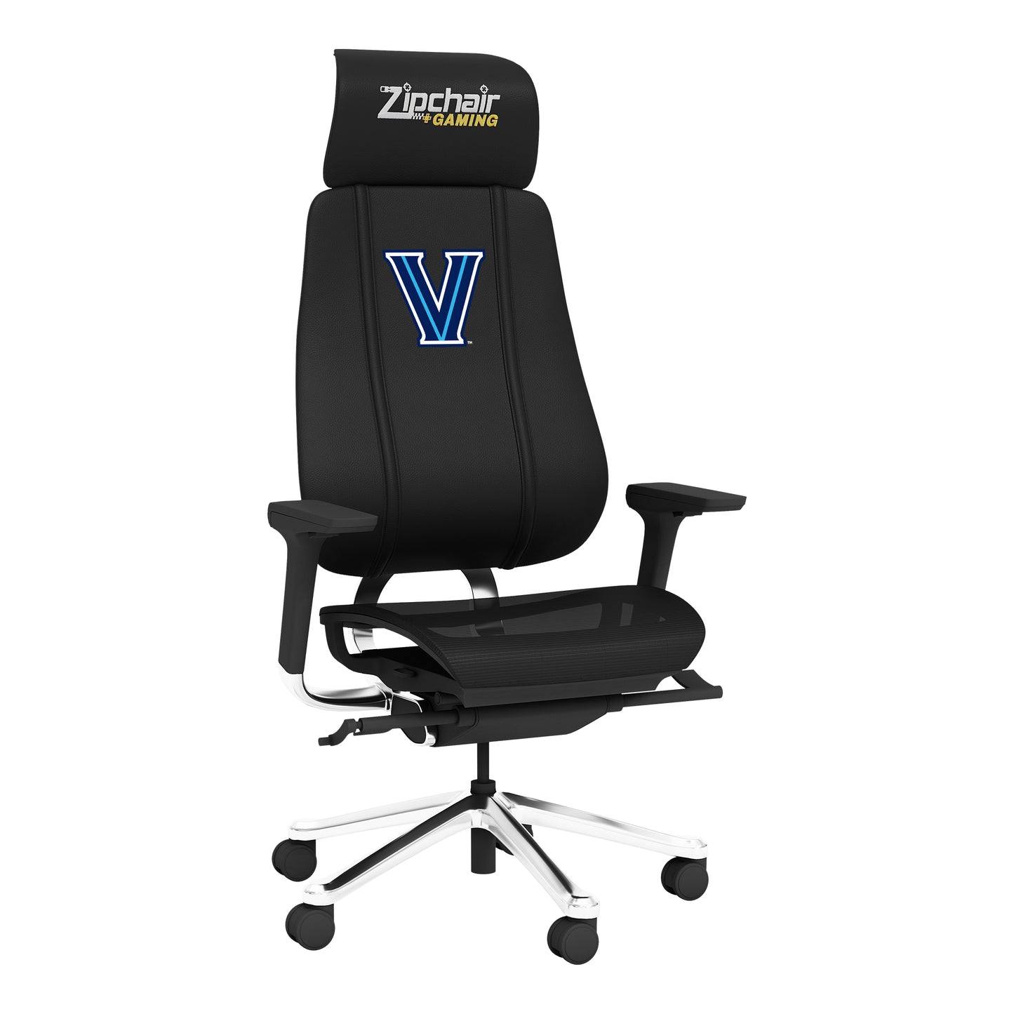 PhantomX Gaming Chair with Villanova Wildcats Primary Logo