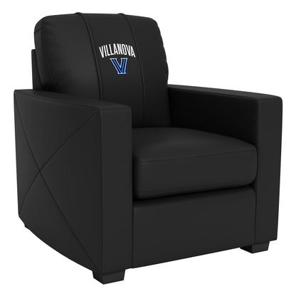 Silver Club Chair with Villanova Wildcats Alternate Logo