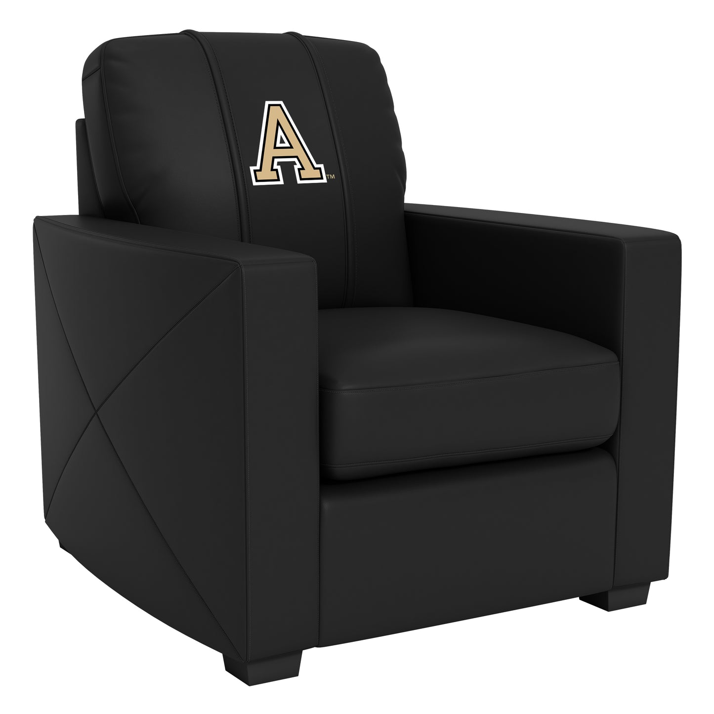 Silver Club Chair with West Point Alternate Logo