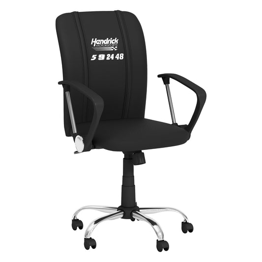 Curve Task Chair with  Hendrick Motorsports Car Numbers Logo