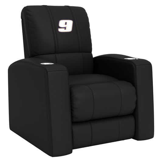 Relax Home Theater Recliner with  Chase Elliott #9 White Logo