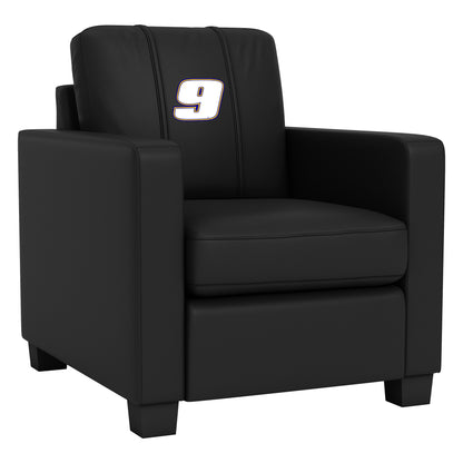 Dyno Stationary Club Chair with  Chase Elliott #9 White Logo