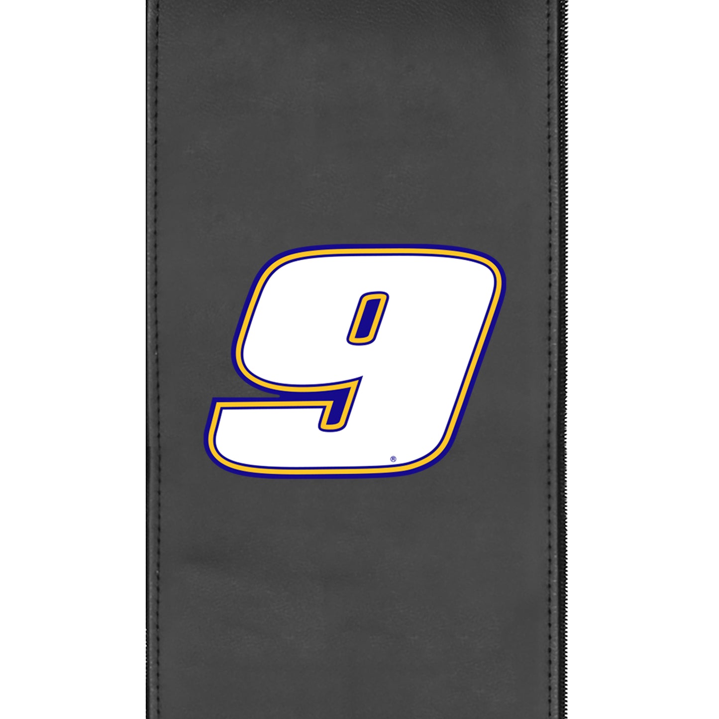 Silver Club Chair with  Chase Elliott #9 White Logo