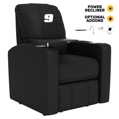 Stealth Power Plus Recliner with Chase Elliott #9 White Logo