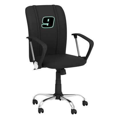 Curve Task Chair with  Chase Elliott #9 Black Logo