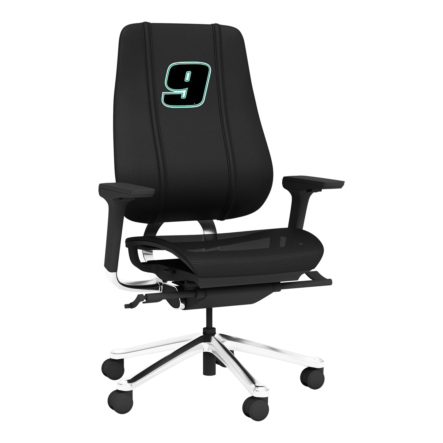 PhantomX Mesh Gaming Chair with  Chase Elliott #9 Black Logo