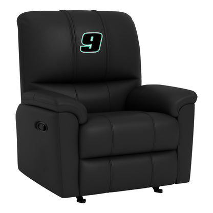 Rocker Recliner with Chase Elliott #9 Black Logo