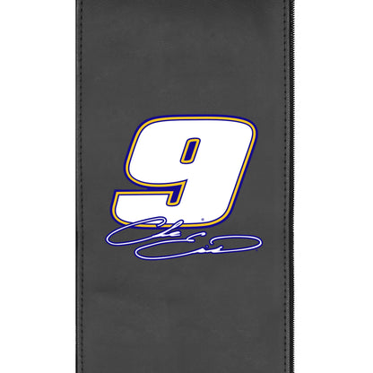 Silver Club Chair with  Chase Elliott #9 Signature Logo