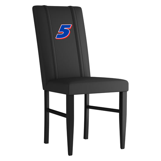 Side Chair 2000 with  Kyle Larson #5 Blue Logo Set of 2