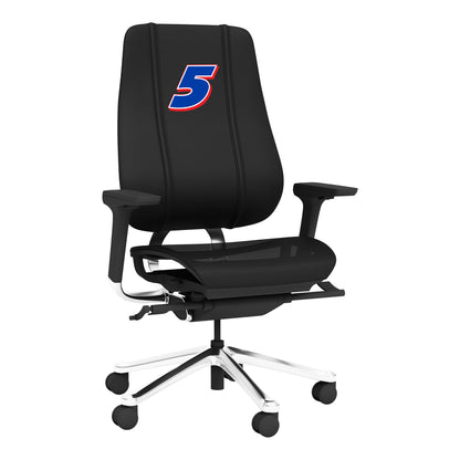 PhantomX Mesh Gaming Chair with  Kyle Larson #5 Blue Logo