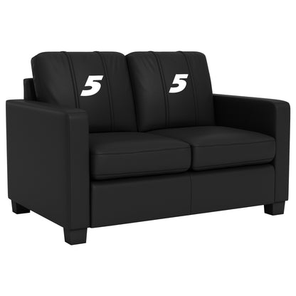 Dyno Stationary Loveseat with  Kyle Larson #5 White Logo