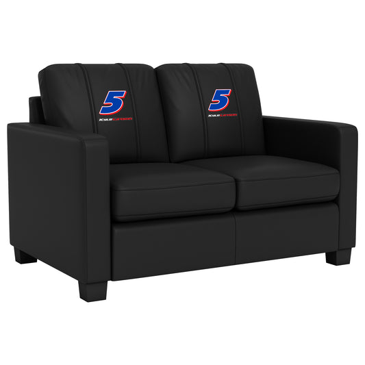 Dyno Stationary Loveseat with  Kyle Larson #5 Name Rail Logo