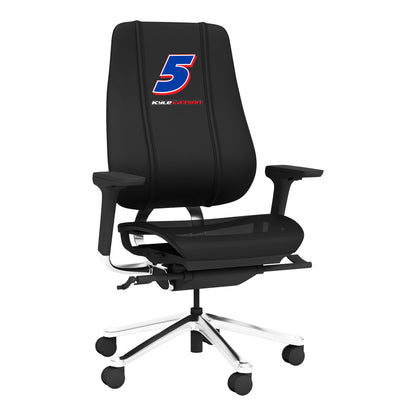 PhantomX Mesh Gaming Chair with  Kyle Larson #5 Name Rail Logo