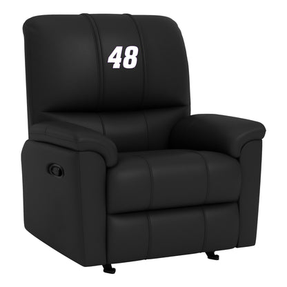 Rocker Recliner with Alex Bowman #48 Logo