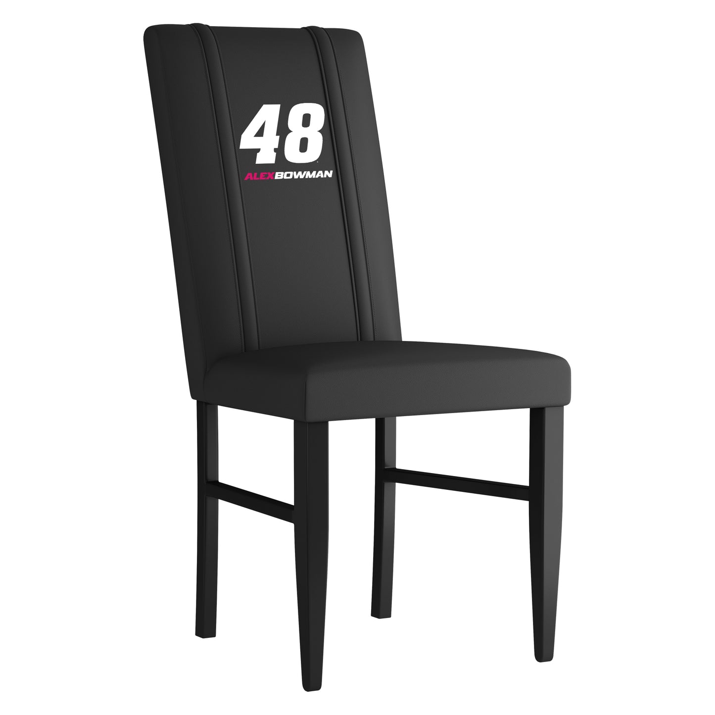 Side Chair 2000 with  Alex Bowman #48 with Name Rail Logo Set of 2