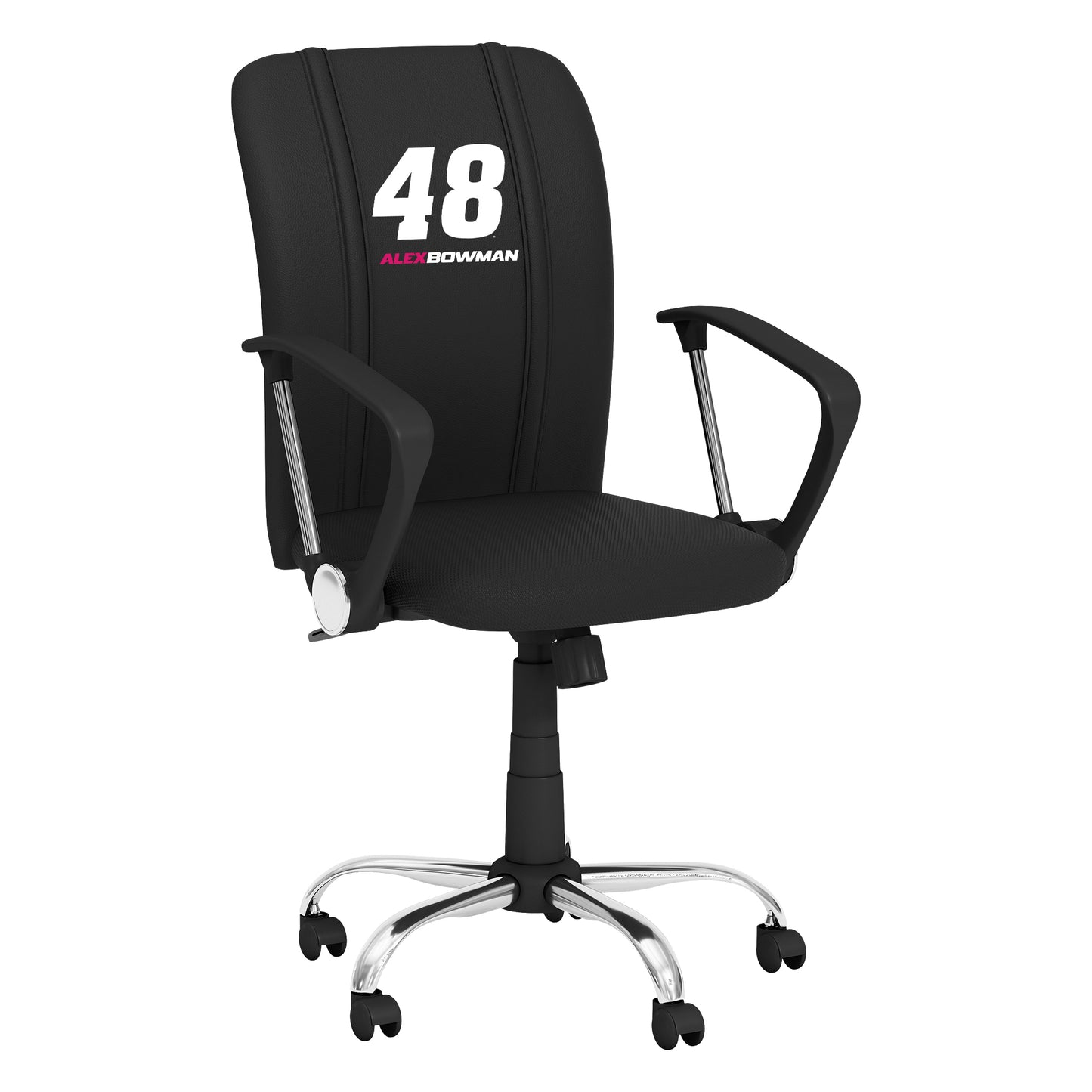 Curve Task Chair with  Alex Bowman #48 with Name Rail Logo