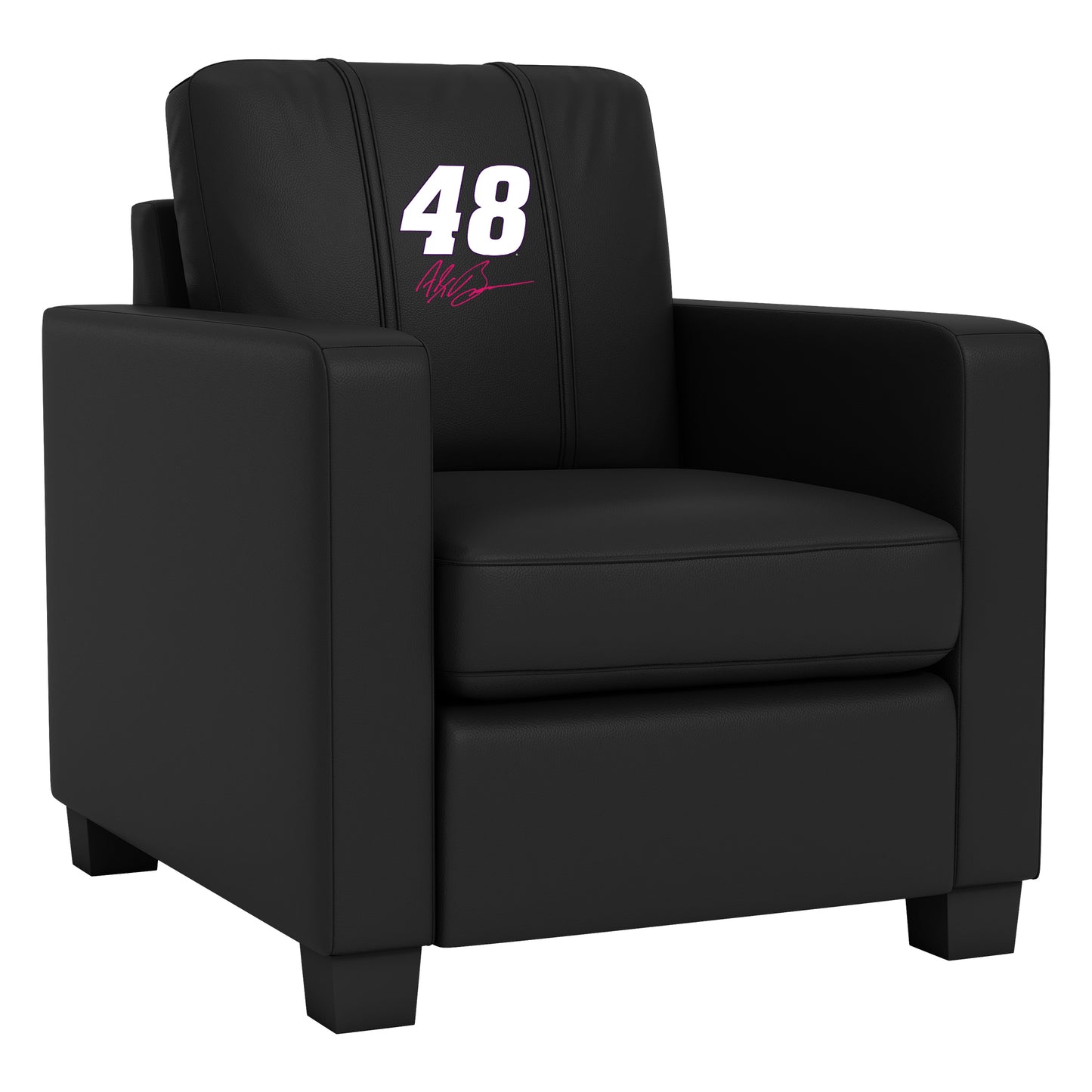 Dyno Stationary Club Chair with  Alex Bowman #48 with Signature Logo