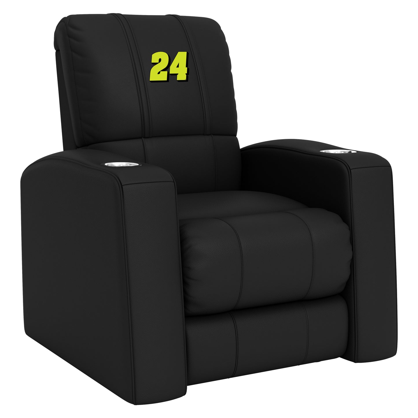 Relax Home Theater Recliner with  William Byron #24 Green Logo