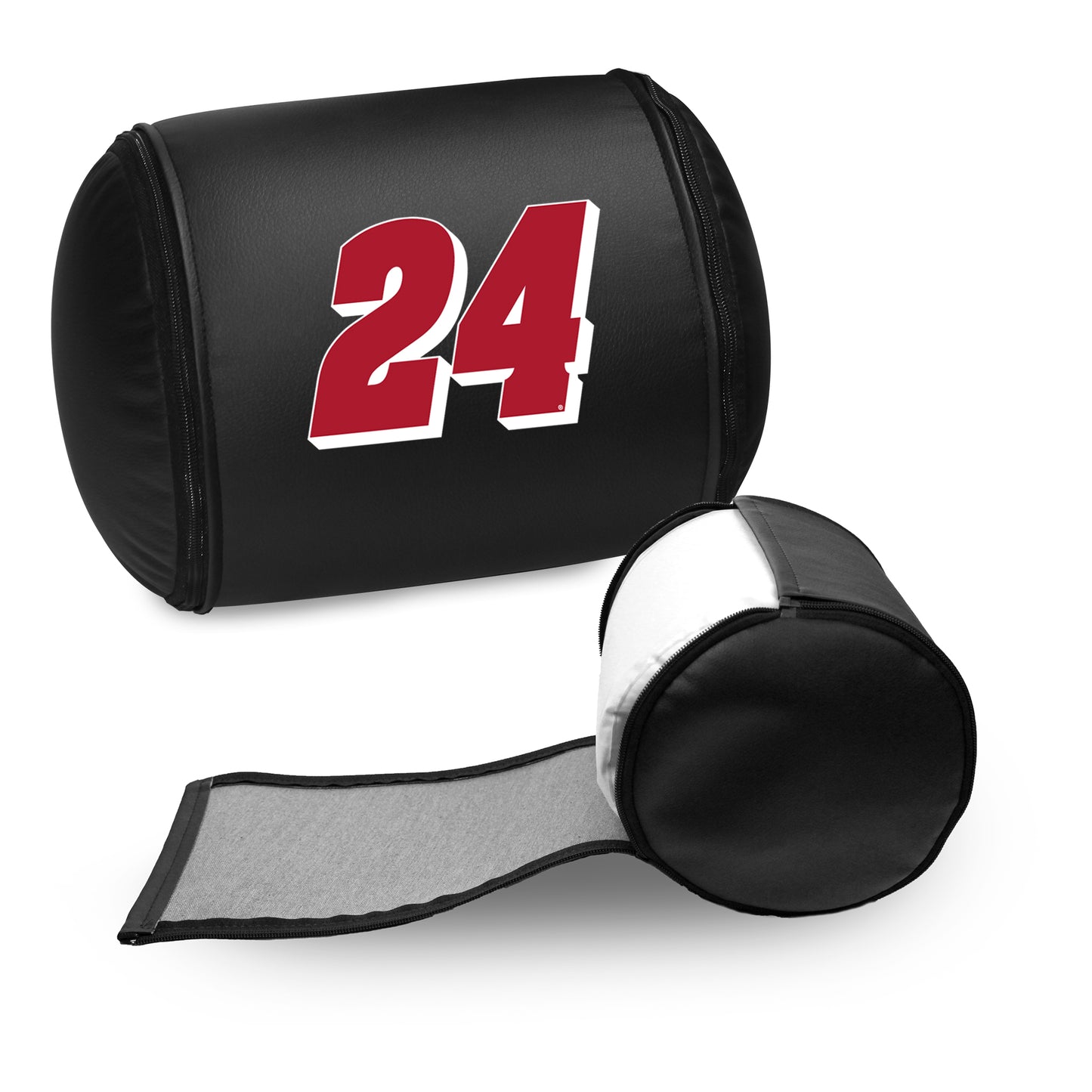 William Byron #24 Red Logo Panel