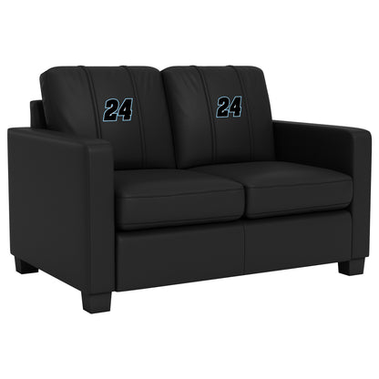 Dyno Stationary Loveseat with  William Byron #24 Black Logo