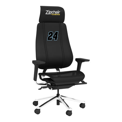 PhantomX Mesh Gaming Chair with  William Byron #24 Black Logo