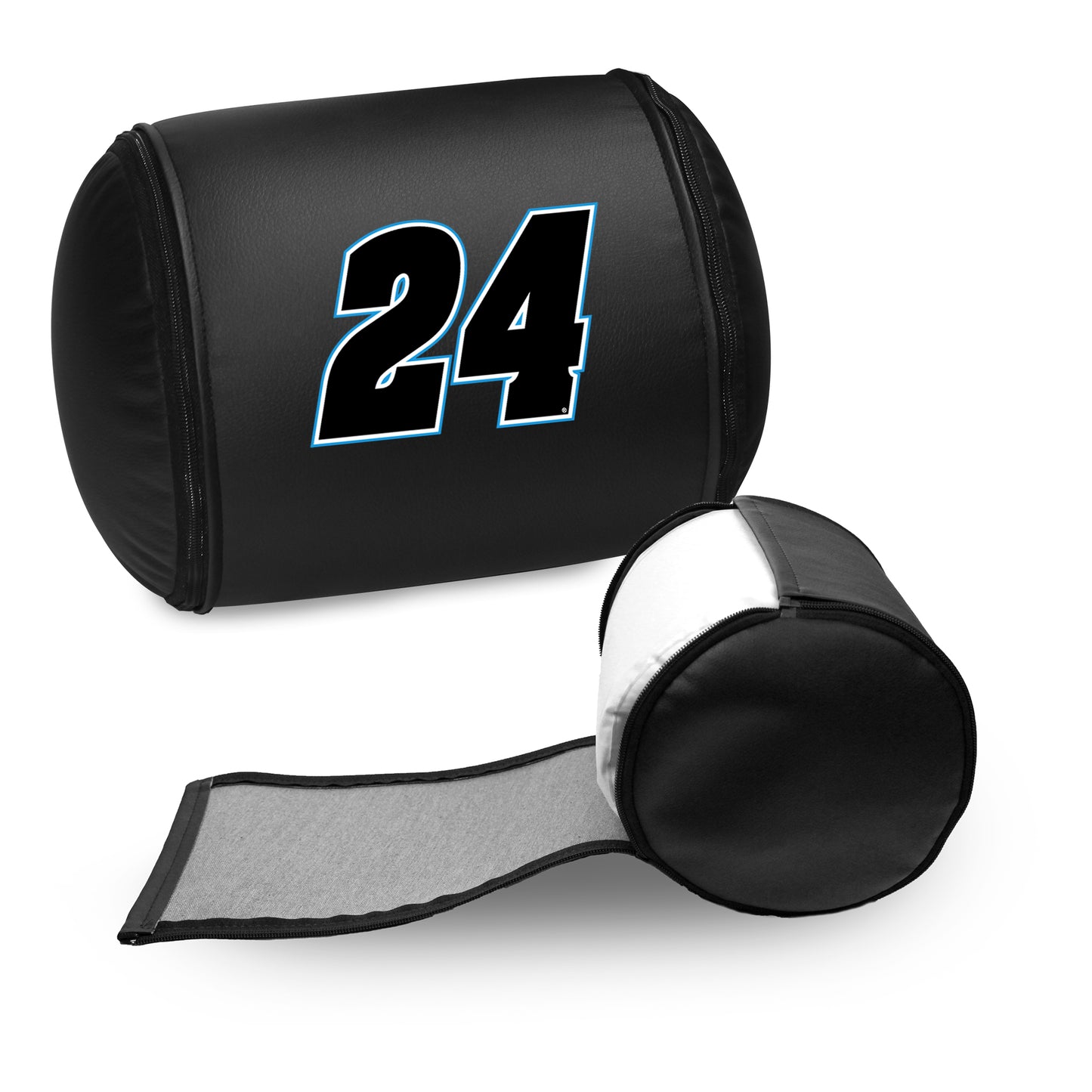 William Byron #24 Black Logo Panel