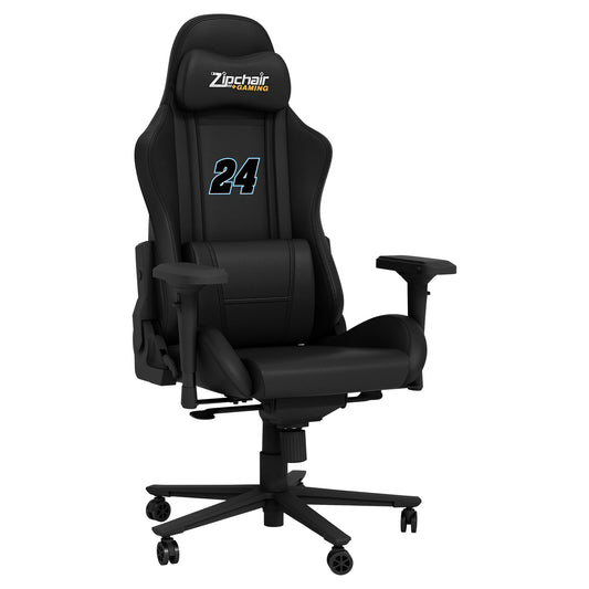 Xpression Pro Gaming Chair with  William Byron #24 Black Logo